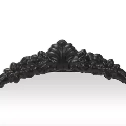 Everlaine Black Modern Victorian Wall Mirror