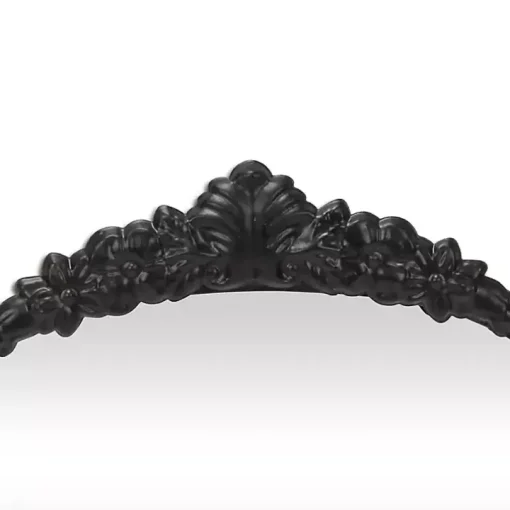 Everlaine Black Modern Victorian Wall Mirror
