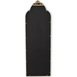 Everlaine Gold Modern Victorian Leaner Mirror