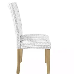 Farmhouse Stripes Highback Dining Chairs, Set of 2