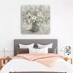 Felicitous Floral Canvas Art Print, 40X40 in.