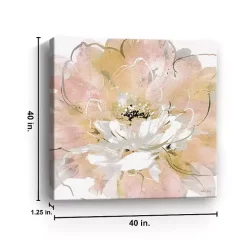 Floral Dreamscape Canvas Art Print, 40x40