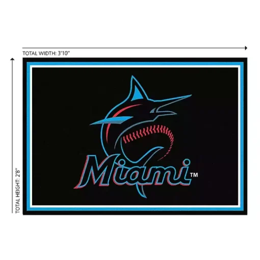 Florida Marlins Spirit Rug, 3x4