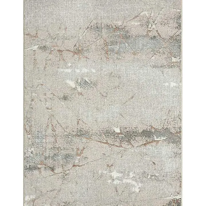 Fractional Stone Area Rug, 5x7