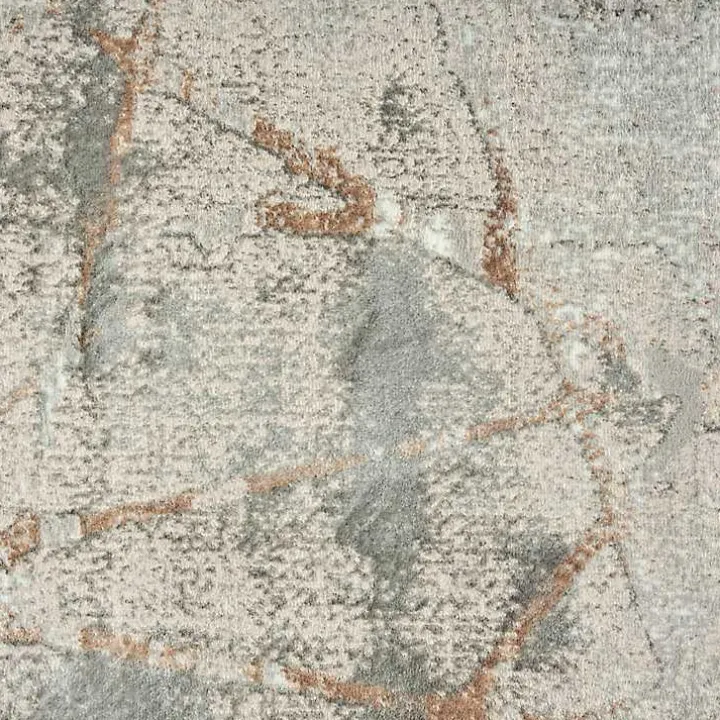 Fractional Stone Area Rug, 5x7