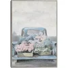 Fresh Picked in a Pickup Framed Canvas Art Print