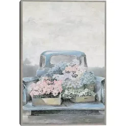 Fresh Picked in a Pickup Framed Canvas Art Print