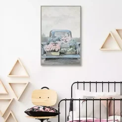 Fresh Picked in a Pickup Framed Canvas Art Print