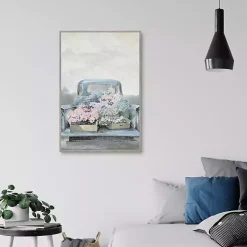 Fresh Picked in a Pickup Framed Canvas Art Print