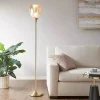 Frosted Starlight Golden Floor Lamp