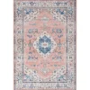 Fulton Coral Medallion Area Rug, 7x9