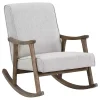 Gainsborough Smoke Upholstered Rocking Chair