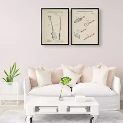 Garden Tools Patent Framed Art Print