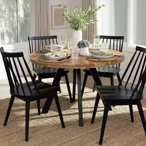 Glenn Natural Wood Dining Table