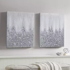 Glimmer Gradient 2-pc. Abstract Wall Art