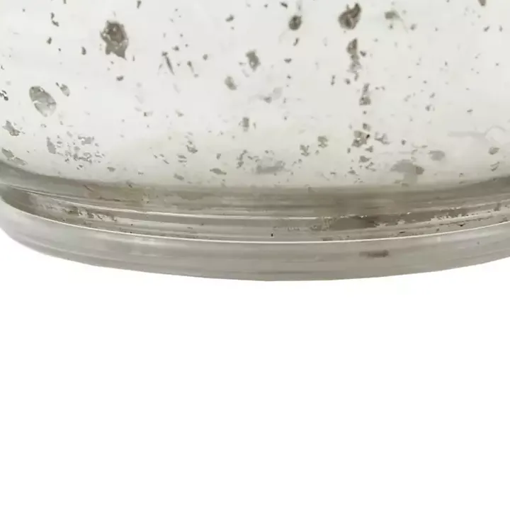 Gold and Silver Mercury Glass Table Lamp