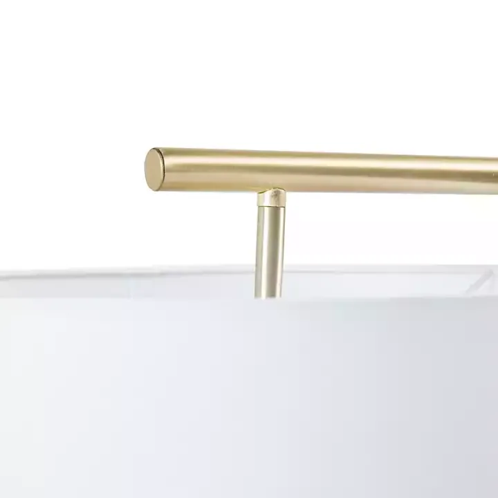 Gold Angular Modern Floor Lamp