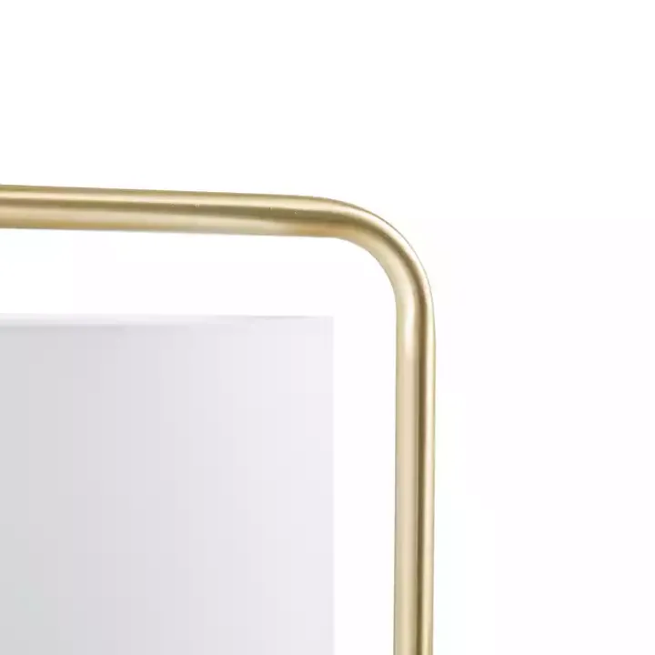 Gold Angular Modern Floor Lamp