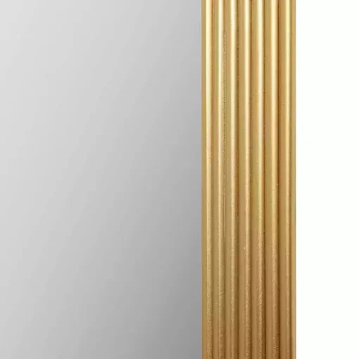 Gold Aurelia Fluted Wall Mirror