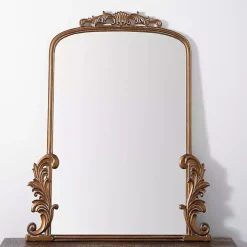 Gold Bordeaux Ornate Scroll Mirror