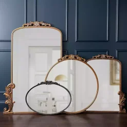 Gold Bordeaux Ornate Scroll Mirror