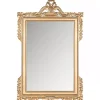 Gold Decorative Scrolls Ornate Wall Mirror