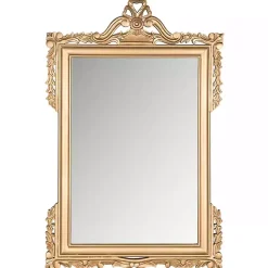 Gold Decorative Scrolls Ornate Wall Mirror