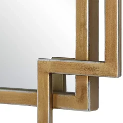 Gold Double Frame Wall Mirror