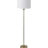 Gold Glass Modern Floor Lamp