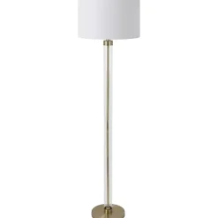 Gold Glass Modern Floor Lamp