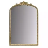 Gold Lilbeth Baroque Beaded Wall Mirror