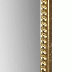 Gold Lilbeth Baroque Beaded Wall Mirror