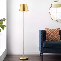 Gold Metal Asher Floor Lamp