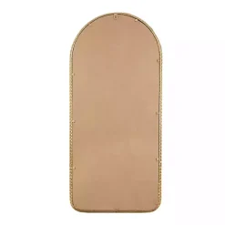 Gold Mia Textured Arch Wall Mirror