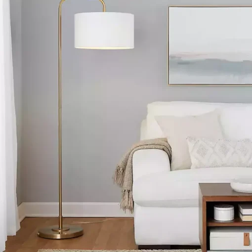 Gold Modern Arch Floor Lamp
