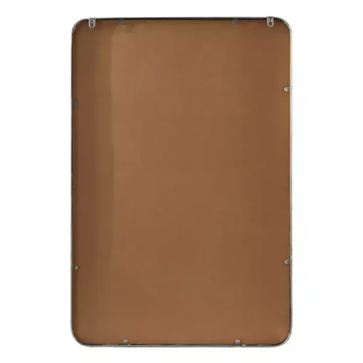 Gold Rounded Rectangle Wall Mirror