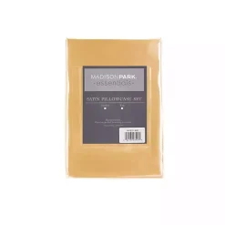 Gold Satin Standard 2-pc. Pillow Case Set