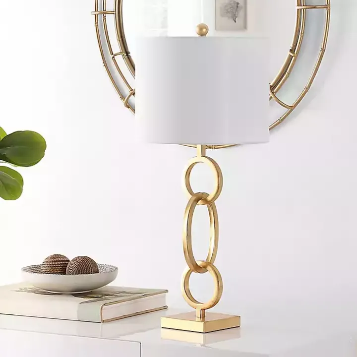 Gold Stacked Rings Alaia Table Lamp