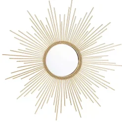 Gold Sunburst Nahla Wall Mirror