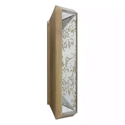 Gold Weathered Frame Wall Mirror, 9x12