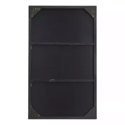 Gold Wood Rectangular Wall Mirror, 24x40 in.