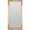 Golden Carved Textured Wall Mirror