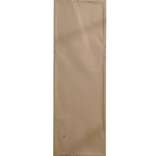 Golden Simple Rectangular Frame Wall Mirror
