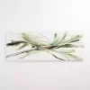 Graceful Greens Abstract Canvas Art Print