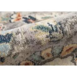 Gray Bohemian Area Rug, 5x7