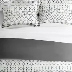 Gray Bohemian 2-pc. Twin Duvet Cover Set