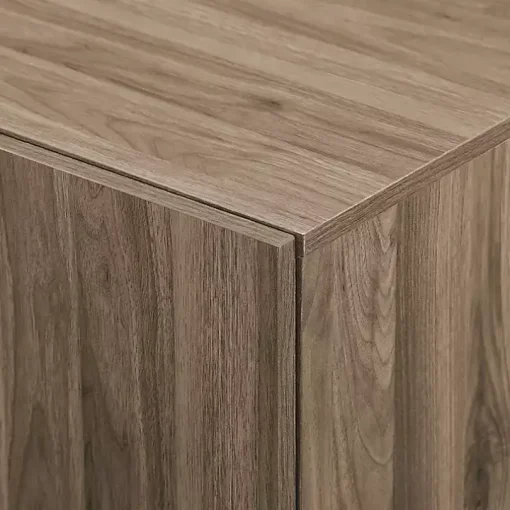 Gray Brown Modern 2-Door Sideboard