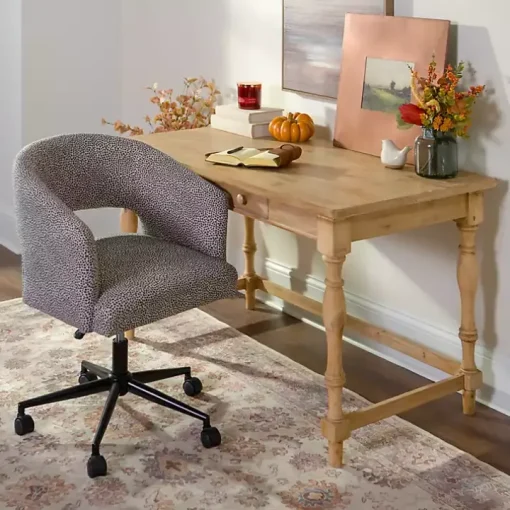 Gray Dotty Office Chair