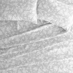 Gray Garden 4-pc. California King Sheet Set