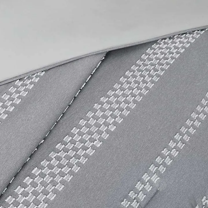 Gray Jacquard 5-pc. California King Comforter Set